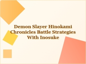 Inosuke's Battle Style in Demon Slayer Hinokami Chronicles